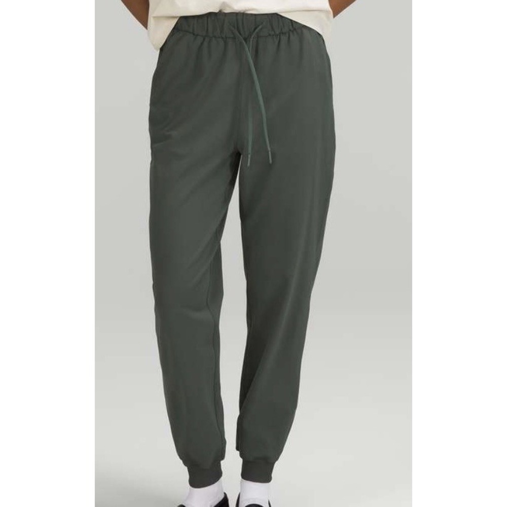 Lululemon Women's‎ Stretch High Rise Jogger Smoked Spruce Size 14